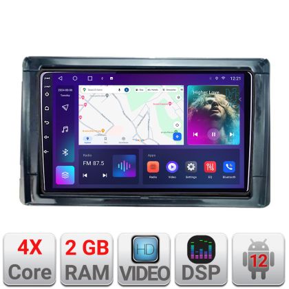 Navigatie Toyota 2DIN A-TY2DIN  2+32 GB Android Waze USB Navigatie Internet Youtube Radio