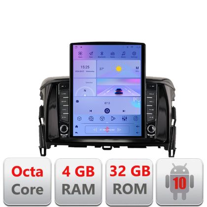 Navigatie Mitsubishi Eclipse Cross 2017- Android radio gps internet Octa Core 4+64 LTE Kit-cross-eu+EDT-E709