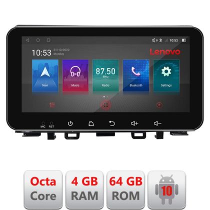 Navigatie Kia Rio 2019- Android radio gps internet Octa Core 4+64 LTE ecran de 10.33' wide kit-rio-2020-+EDT-E511-pro