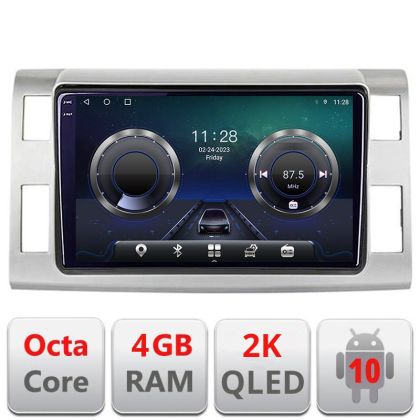 Navigatie Toyota Estima intre anii 2006-2013 Android Octa Core Ecran 2K QLED GPS 4G 4+32GB 360 KIT-estima+EDT-E410-2K