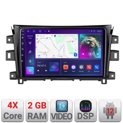 Navigatie NIssan Navara 2017- A-NAVARA17  2+32 GB Android Waze USB Navigatie Internet Youtube Radio