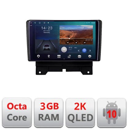 Navigatie Range Rover Sport 2005-2010 Android Ecran 2K QLED octa core 3+32 carplay android auto kit-sport08+EDT-E309V3-2K