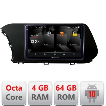 Navigatie HHyundai I20 2020- 5510-i20 Android Octa Core 720p 4+64 DSP 360 camera carplay android auto