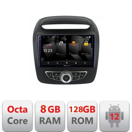 Navigatie Kia Sorento 2012-2015 masini navigatie de fabrica Android Octa Core Qualcomm 2K Qled 8+128 DTS DSP 360 4G Optical