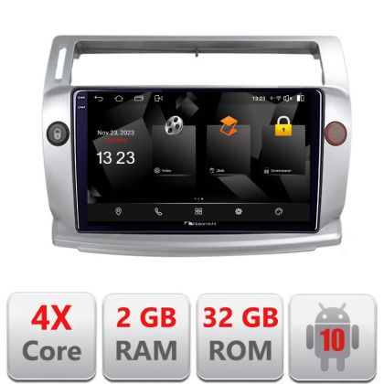 Navigatie Citroen C4 Quad Core 5230-088 Android Ecran 720P Quad Core 2+32 carplay android auto