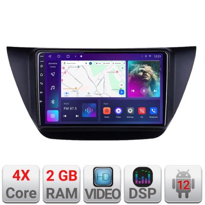 Navigatie Mitubishi Lancer 2001-2007 A-LANCER07  2+32 GB Android Waze USB Navigatie Internet Youtube Radio