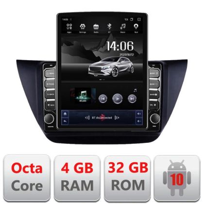 Navigatie Mitubishi Lancer 2001-2007 G-lancer07 ecran tip TESLA 9.7" cu Android Radio Bluetooth Internet GPS WIFI 4+32