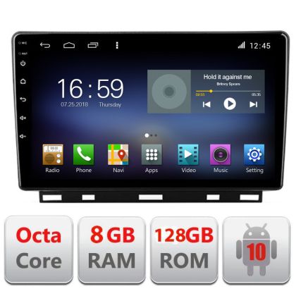 Navigatie Renault Clio 5 Android radio gps internet Octa Core 8+128 LTE Kit-clio5+EDT-E609