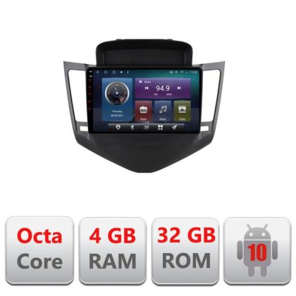 Navigatie Chevrolet Cruze 2009- C-045 Octa Core cu Android Radio Bluetooth Internet GPS WIFI 4+32GB