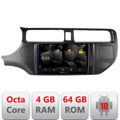 Navigatie Kia Rio 2011-2013 5510-204 Android Octa Core 720p 4+64 DSP 360 camera carplay android auto