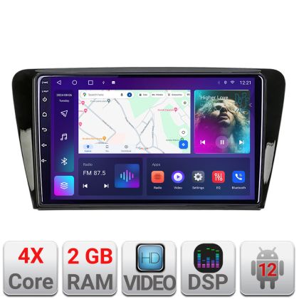 Navigatie Skoda Rapid Seat Toledo 2013+ Android radio gps internet 2+32 Kit-rapid+EDT-E209v2