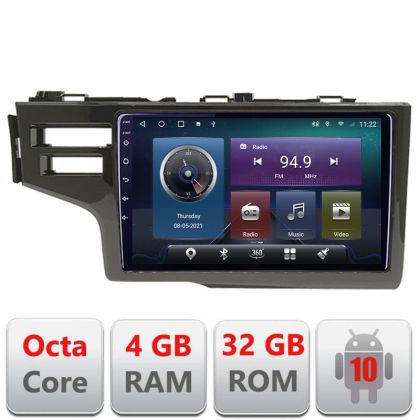 Navigatie Honda Fit 2014-2019 Android radio gps internet Octa core 4+32 Kit-fit-14+EDT-E409