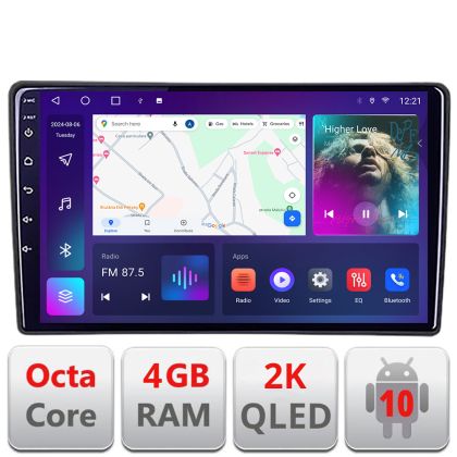 Navigatie Toyota Android ecran Qled 2K Octa core 4+32 Kit-toyota-universal+EDT-E409-2K