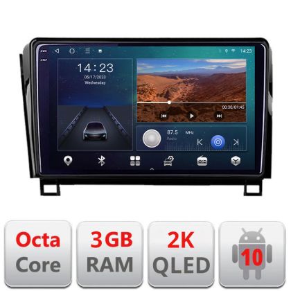 Navigatie Toyota sequoia intre anii 2008-2017  Android Ecran 2K QLED octa core 3+32 carplay android auto KIT-sequoia+EDT-E310V3-2K