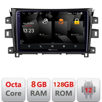 Navigatie NIssan Navara 2017- 5960Pro-NAVARA17 Android Octa Core Qualcomm 2K Qled 8+128 DTS DSP 360 4G Optical