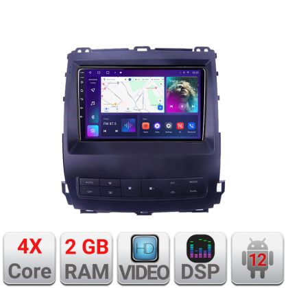 Navigatie Toyota Prado J120 2002-2009 A- j120  2+32 GB Android Waze USB Navigatie Internet Youtube Radio