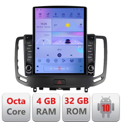 Navigatie Infiniti G35 G37 2006-2013 Android radio gps internet Lenovo Octa Core 4+64 LTE KIT-G25+EDT-E709