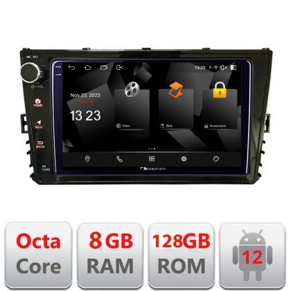 Navigatie VW masini dupa 2018 Android Octa Core Qualcomm 2K Qled 8+128 DTS DSP 360 4G Optical