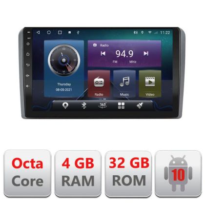 Navigatie Iveco Daily 2007-2014 C-daily Octa Core cu Android Radio Bluetooth Internet GPS WIFI 4+32GB