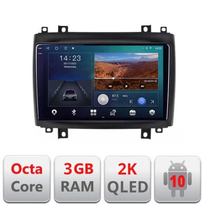 Navigatie Cadillac CTS intre anii 2003-2007 Android Ecran 2K QLED octa core 3+32 carplay android auto KIT-CTS+EDT-E310V3-2K