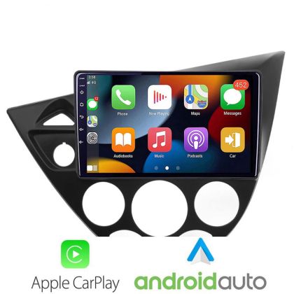 Multimedia MP5 Carplay Android auto Ford Focus 1 1998-2004 radio bluetooth camera kit-focus1+EDT-E109