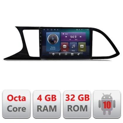 Navigatie Seat Leon MIB C-306 Octa Core cu Android Radio Bluetooth Internet GPS WIFI 4+32GB