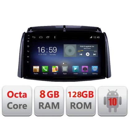 Navigatie Renault Koleos 2009-2016 F-koleos Octa Core cu Android Radio Bluetooth Internet GPS WIFI DSP 8+128GB 4G