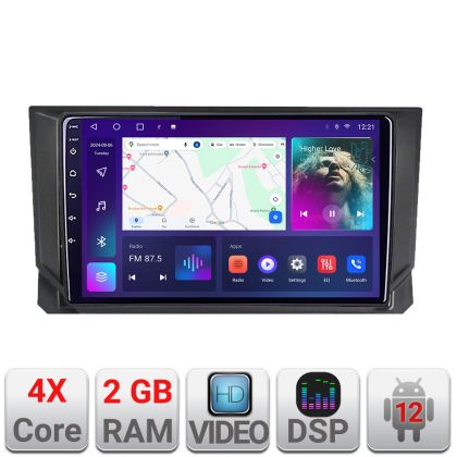 Navigatie Seat Arona Android radio gps internet  2+32 kit-arona+EDT-E209v2