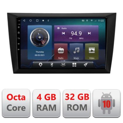 Navigatie VW Golf6 2009-2013 C-golf6 Octa Core cu Android Radio Bluetooth Internet GPS WIFI 4+32GB