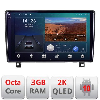 Navigatie Opel Astra H 2006-2015 Android Ecran 2K QLED octa core 3+32 carplay android auto kit-astra-h+EDT-E309V3-2K