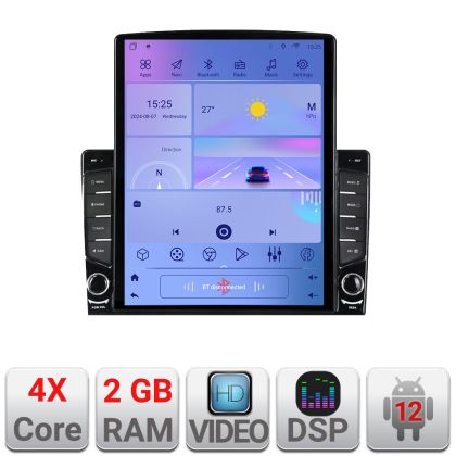 Navigatie Kia Ceed 2010-2012 Android radio gps internet quad core 2+32 ecran vertical 9.7" KIT-Ceed10+EDT-E708