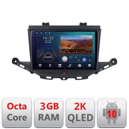 Navigatie Opel Astra K B-ASTRAK Android Ecran 2K QLED octa core 3+32 carplay android auto KIT-ASTRAK+EDT-E309V3-2K