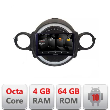 Navigatie Mini 2007-2011 Android Octa Core 720p 4+64 DSP 360 camera carplay android auto