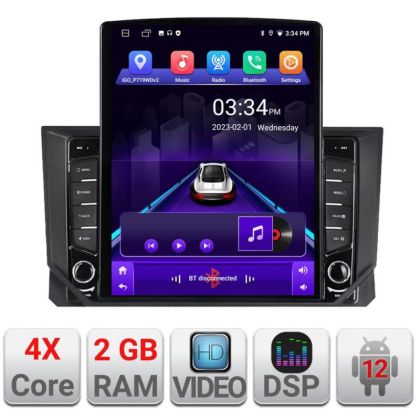 Navigatie Seat Arona ecran tip TESLA 9.7" cu Android Radio Bluetooth Internet GPS WIFI 2+32 DSP Quad Core