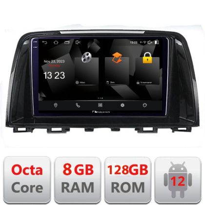 Navigatie Mazda 6 2013-2017 5960Pro-223 Android Octa Core Qualcomm 2K Qled 8+128 DTS DSP 360 4G Optical