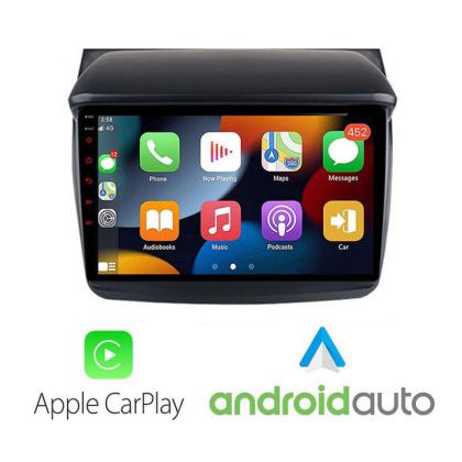 Sistem Multimedia MP5 Mitsubishi L200 2006-2014 J-094 Carplay Android Auto Radio Camera USB