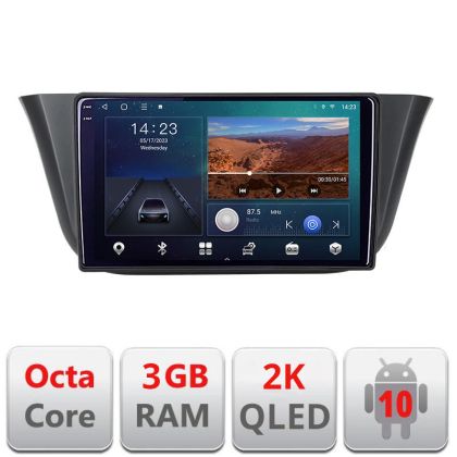 Navigatie Iveco Daily intre anii 2019- Android Ecran 2K QLED octa core 3+32 carplay android auto KIT-daily-20+EDT-E309V3-2K