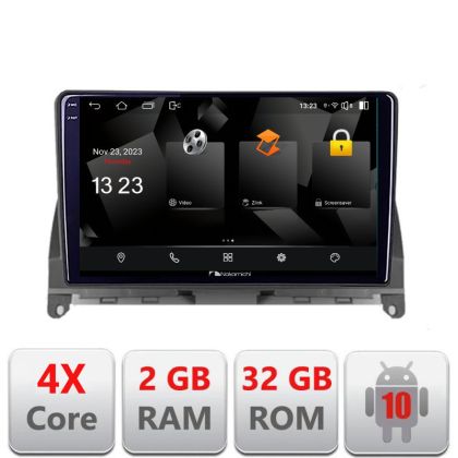 Navigatie Mercedes W204 2008-2012 5230-W204 Android Ecran 720P Quad Core 2+32 carplay android auto