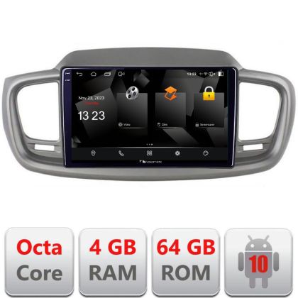 Navigatie Kia Sorento 2015-2018 5510-6528 Android Octa Core 720p 4+64 DSP 360 camera carplay android auto