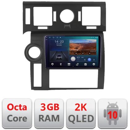 Navigatie Hummer H2 2002-2008 Android Ecran 2K QLED octa core 3+32 carplay android auto kit-hummer2+EDT-E309V3-2K