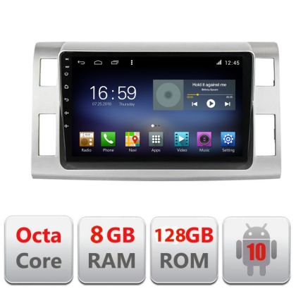 Navigatie Toyota Estima intre anii 2006-2013 Android radio gps internet Octa Core 8+128 LTE Kit-estima+EDT-E610