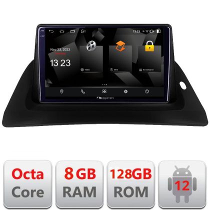 Navigatie Renault Kangoo  Android Octa Core Qualcomm 2K Qled 8+128 DTS DSP 360 4G Optical