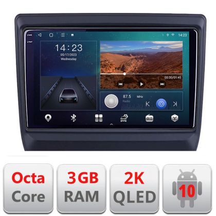 Navigatie Isuzu DMAX 2020- B-DMAX20 Android Ecran 2K QLED octa core 3+32 carplay android auto KIT-DMAX20+EDT-E309V3-2K