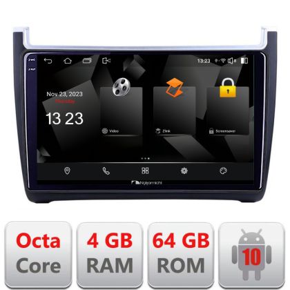 Navigatie VW Polo 2014- 5510-655 Android Octa Core 720p 4+64 DSP 360 camera carplay android auto