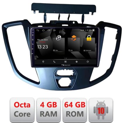 Navigatie Ford Transit 2015-2020 Android Octa Core 720p 4+64 DSP 360 camera carplay android auto