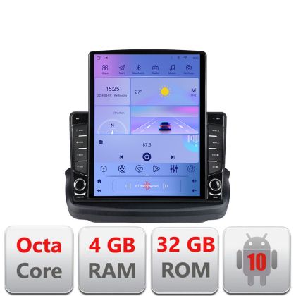 Navigatie HHyundai Genesis Ecran TESLA 9.7" 4+32GB 8Core Android Radio Bluetooth GPS DSP Internet WIFI 4G Kit-GENESYS+E