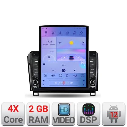 Navigatie Toyota Tundra 2007-2013 ecran tip TESLA 9.7" cu Android Radio Bluetooth Internet GPS WIFI 2+32 DS