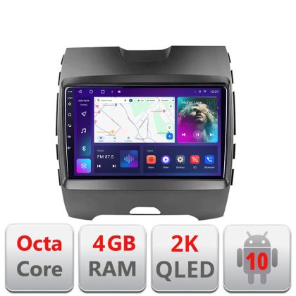 Navigatie Ford Edge 2015-2021 Highline Android Octa Core Ecran 2K QLED GPS 4G 4+32GB 360 kit-edge-high+EDT-E409-2K