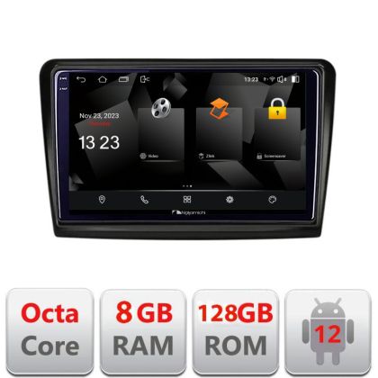 Navigatie Skoda Superb 2 5960Pro-SUPERB2 Android Octa Core Qualcomm 2K Qled 8+128 DTS DSP 360 4G Optical