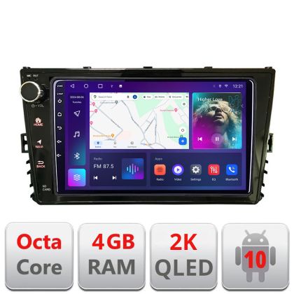 Navigatie VW masini dupa 2018 Android Octa Core Ecran 2K QLED GPS 4G 4+32GB 360 kit-vw-universal-2018++EDT-E409-2K